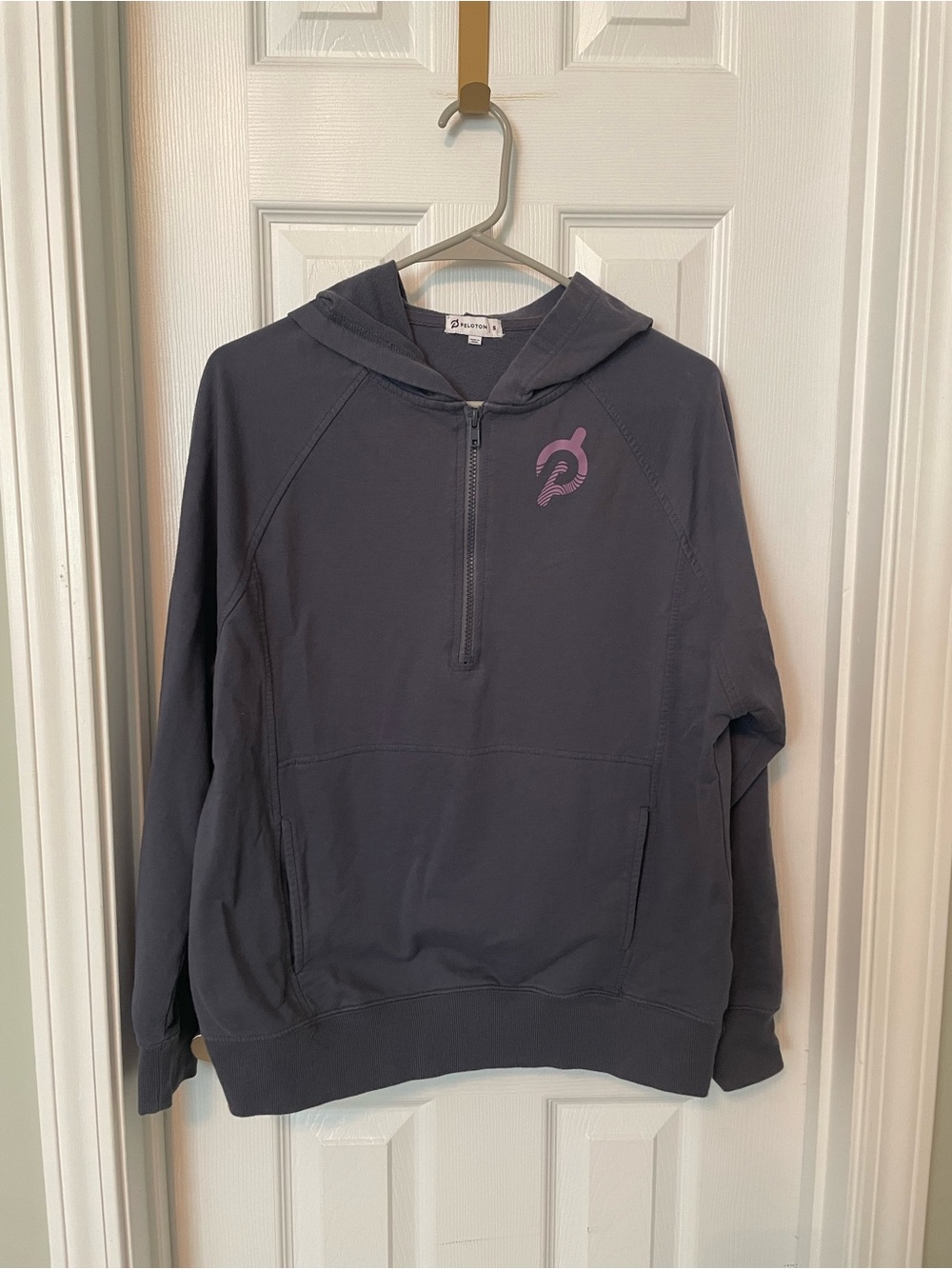 Peloton "Make Your Mark" 1/4-Zip Graphic Hoodie Sweatshirt